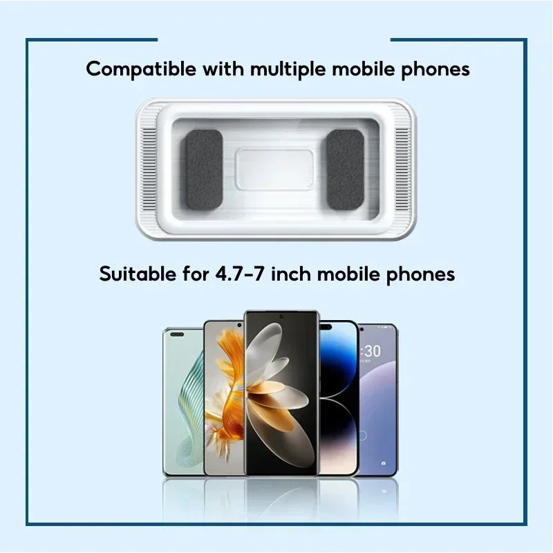 Waterproof rotating shower phone holder- 360 rotation