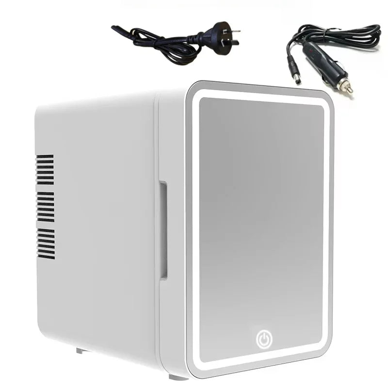 Luxe skincare / mini fridge With LED light