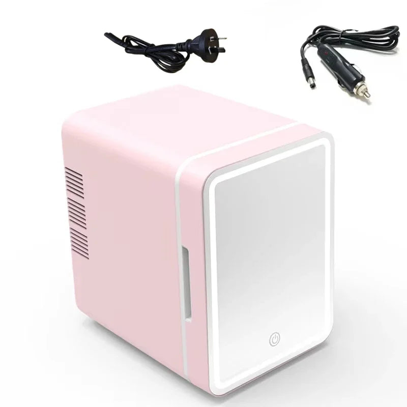 Luxe skincare / mini fridge With LED light