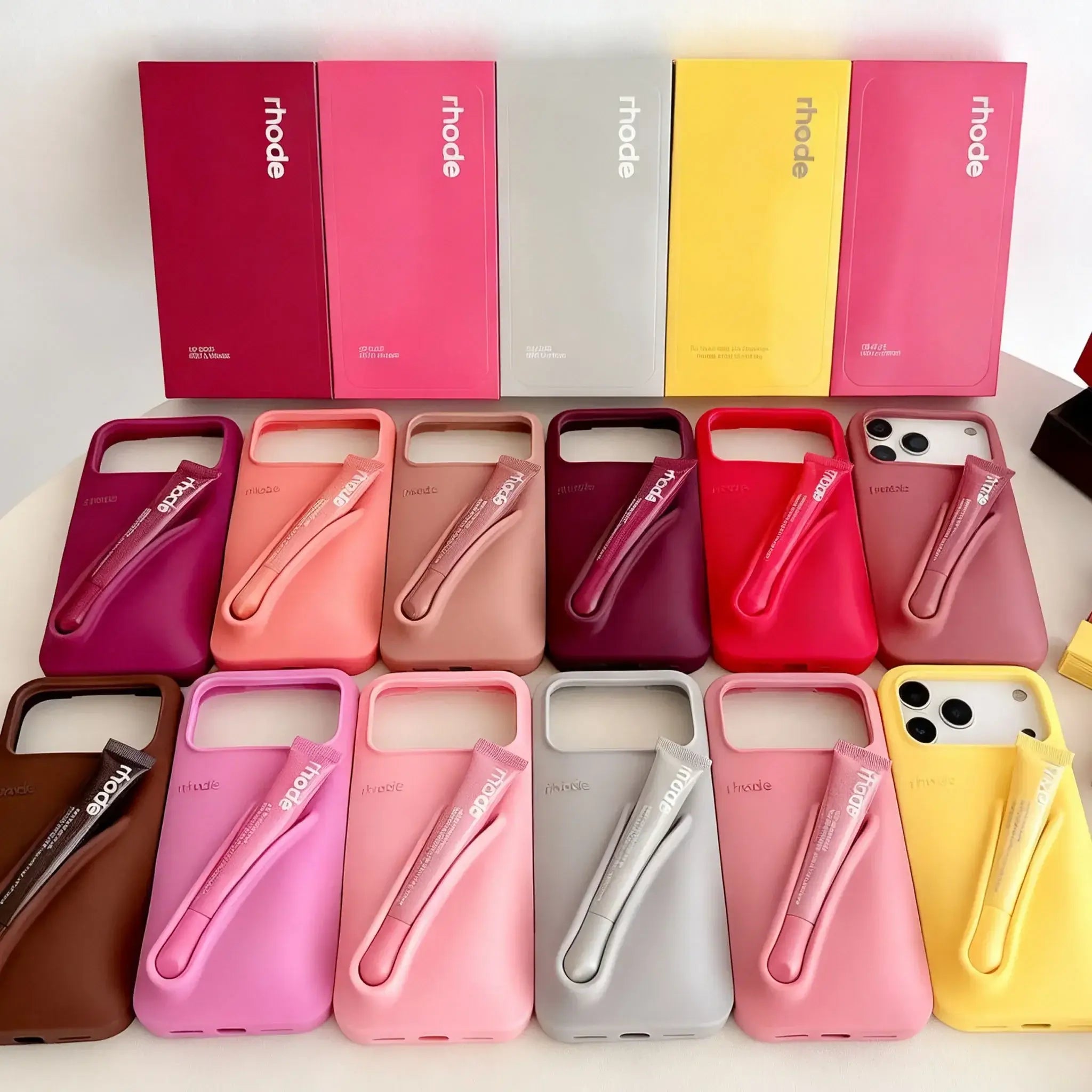 Glam Lip Gloss Phone Case Stylish Protective
