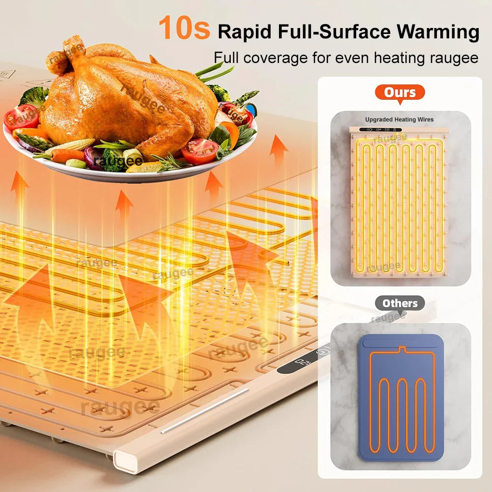 QuickHeat Food Warming Tray