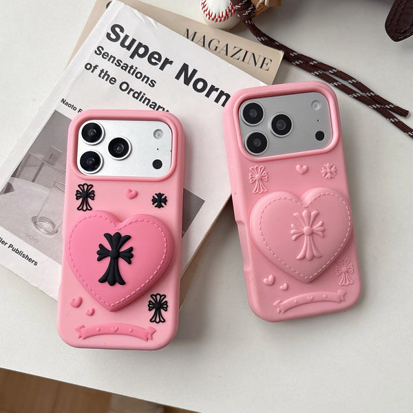 Chic Heart Phone Case
