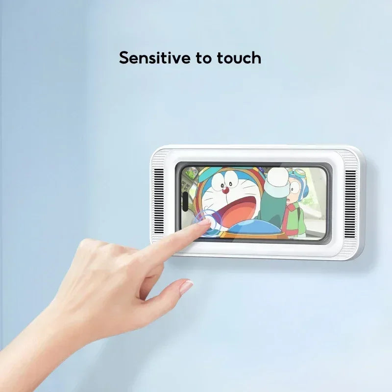 Waterproof rotating shower phone holder- 360 rotation