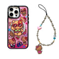 Hello kitty Hawaii themed IPhone case with charm