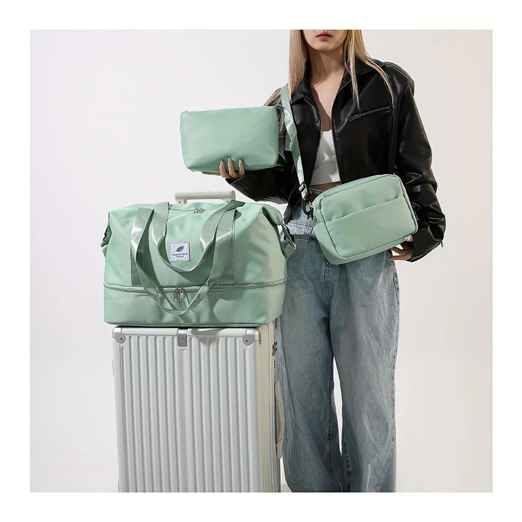 Chic Travel Bag Trio