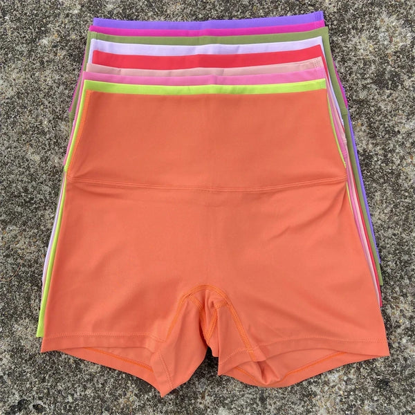 High-Waist Yoga Shorts