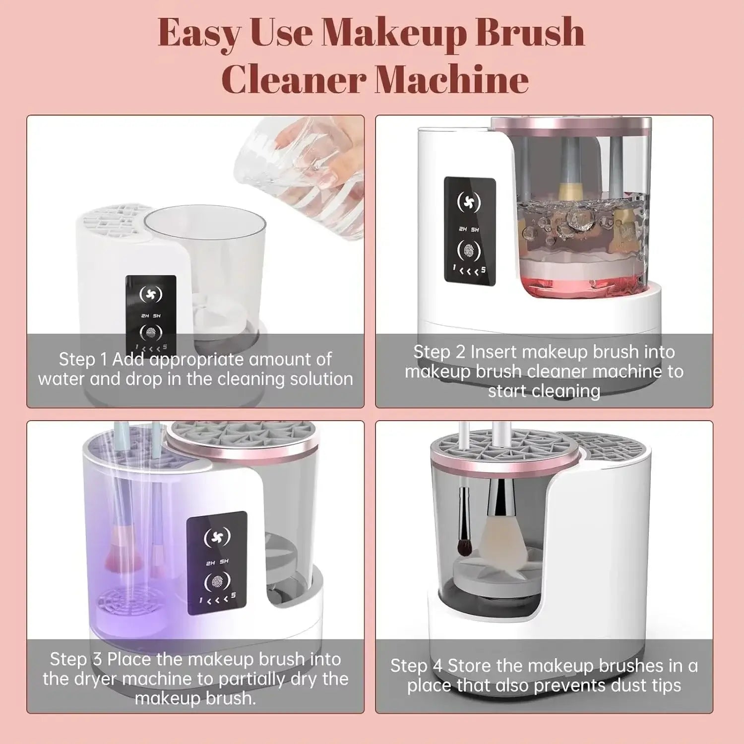 Magic Makeup Brush Cleaner Effortless Brush Care