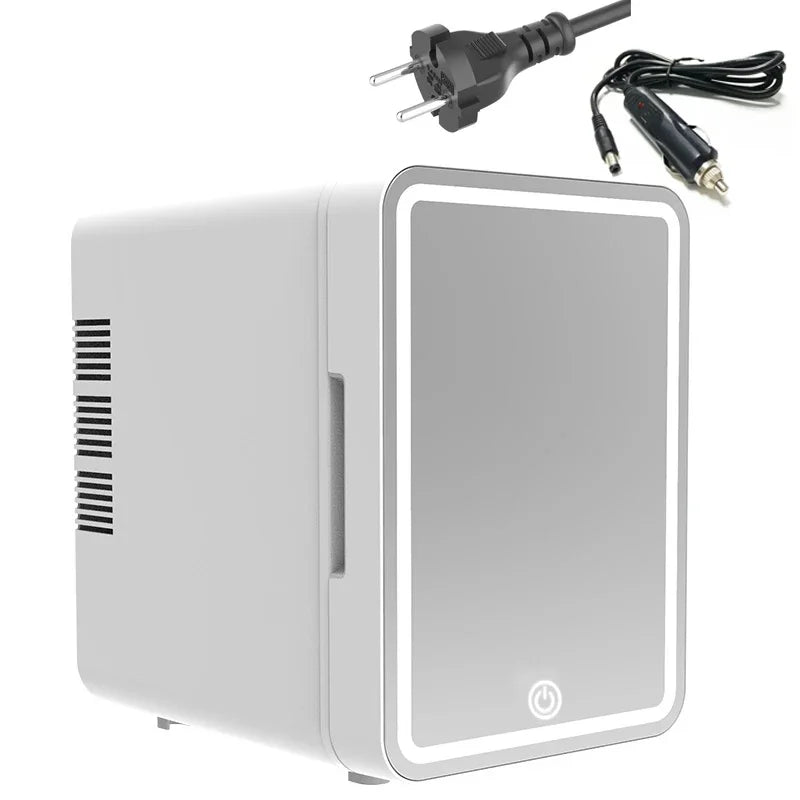 Luxe skincare / mini fridge With LED light