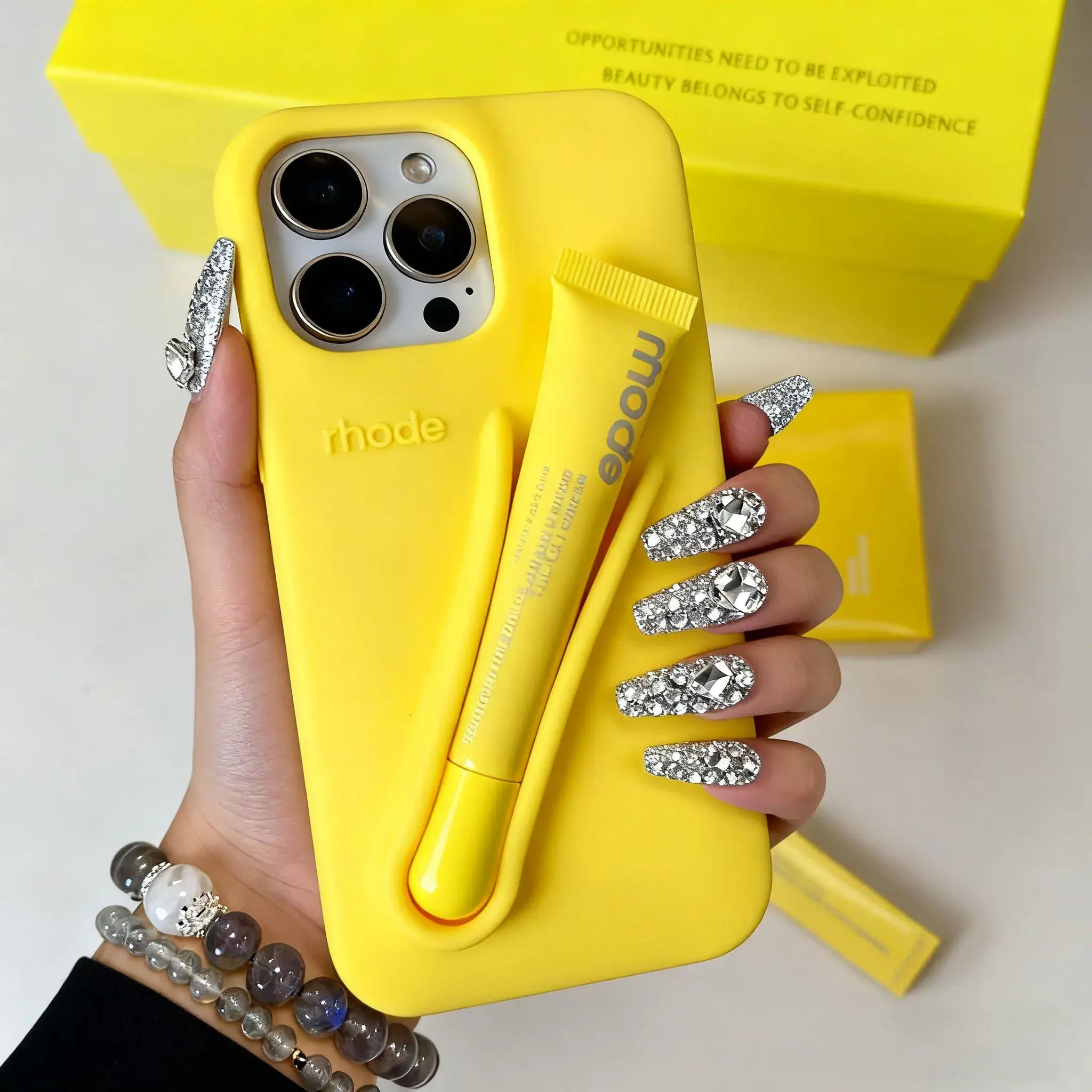 Glam Lip Gloss Phone Case Stylish Protective