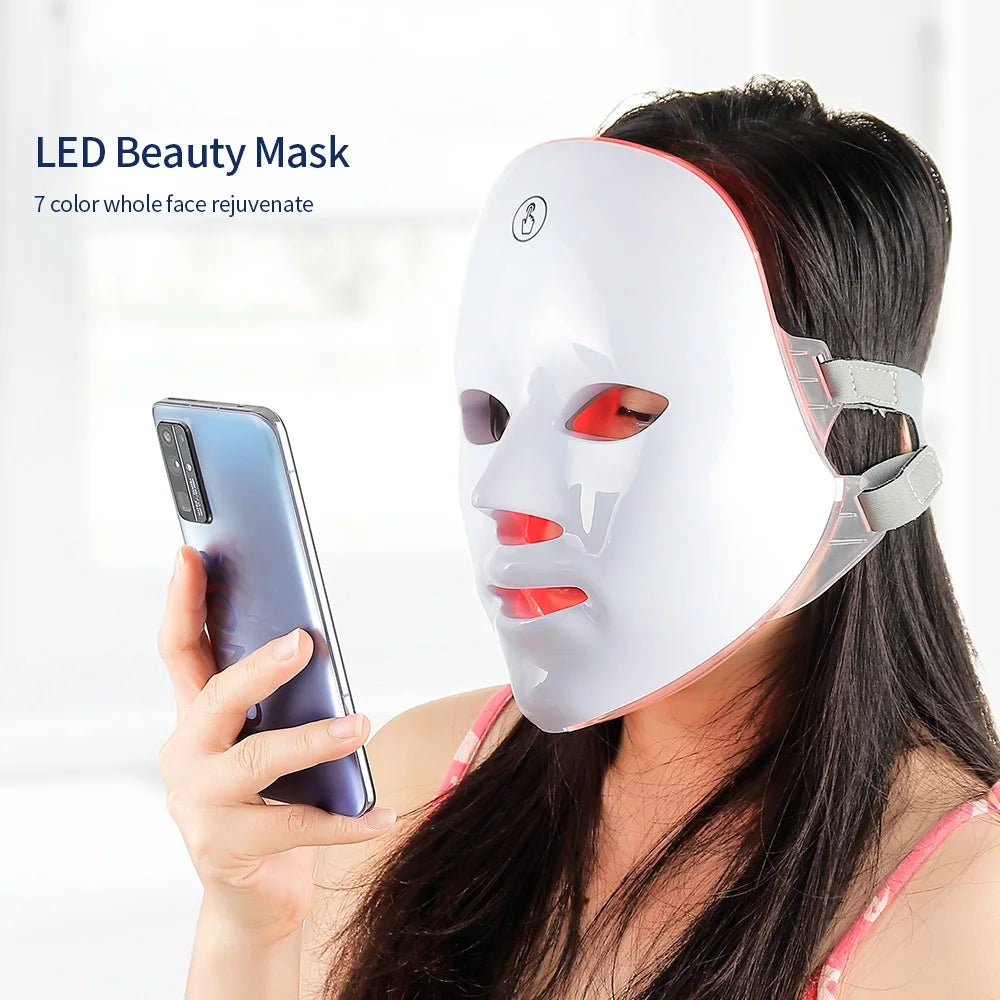 Glow Up LED Face Mask is a revolutionary at home skincare 