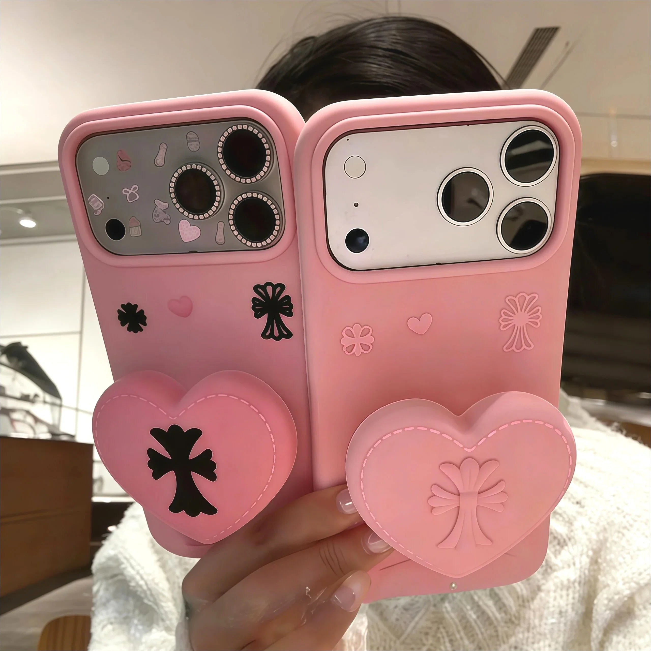 Chic Heart Phone Case