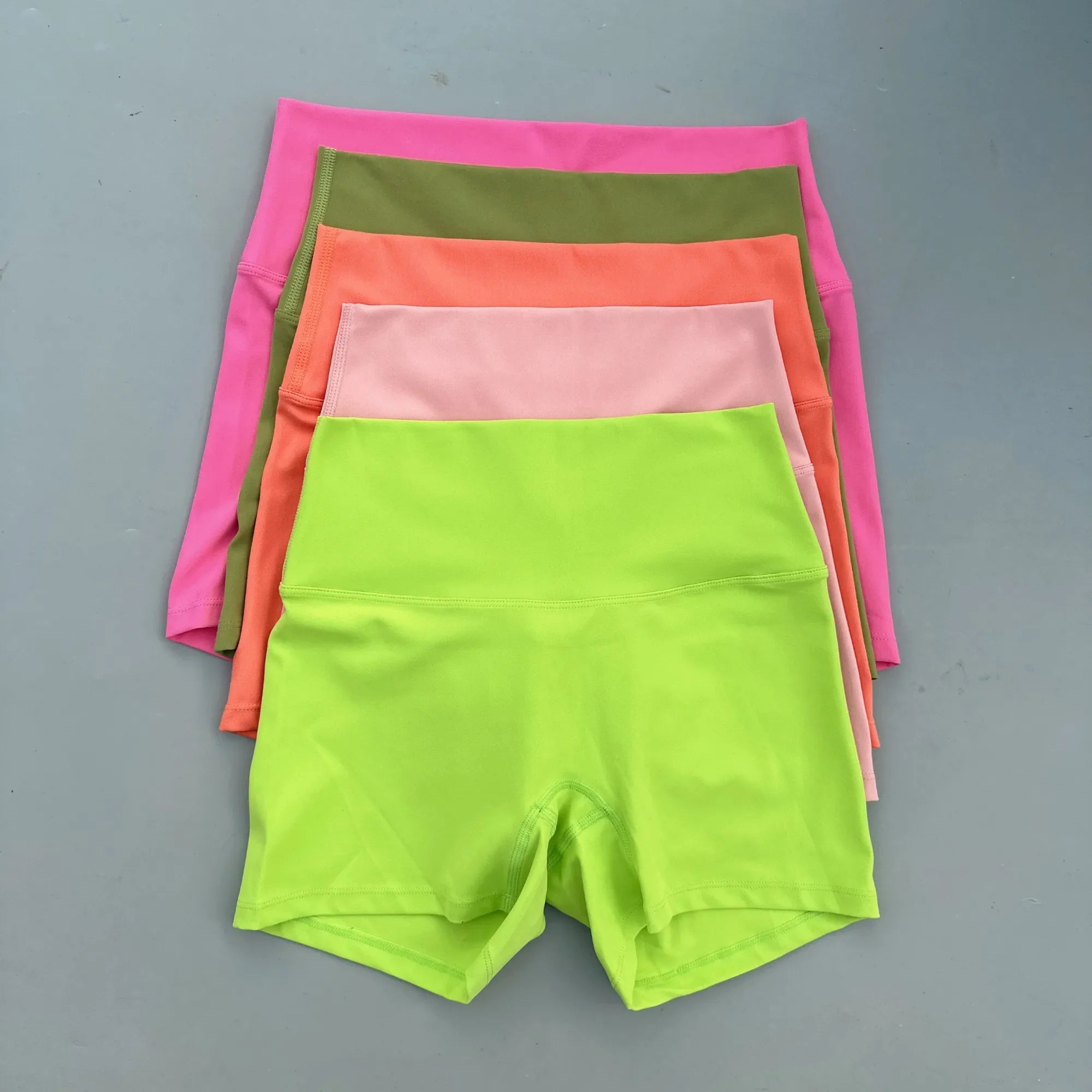 High-Waist Yoga Shorts
