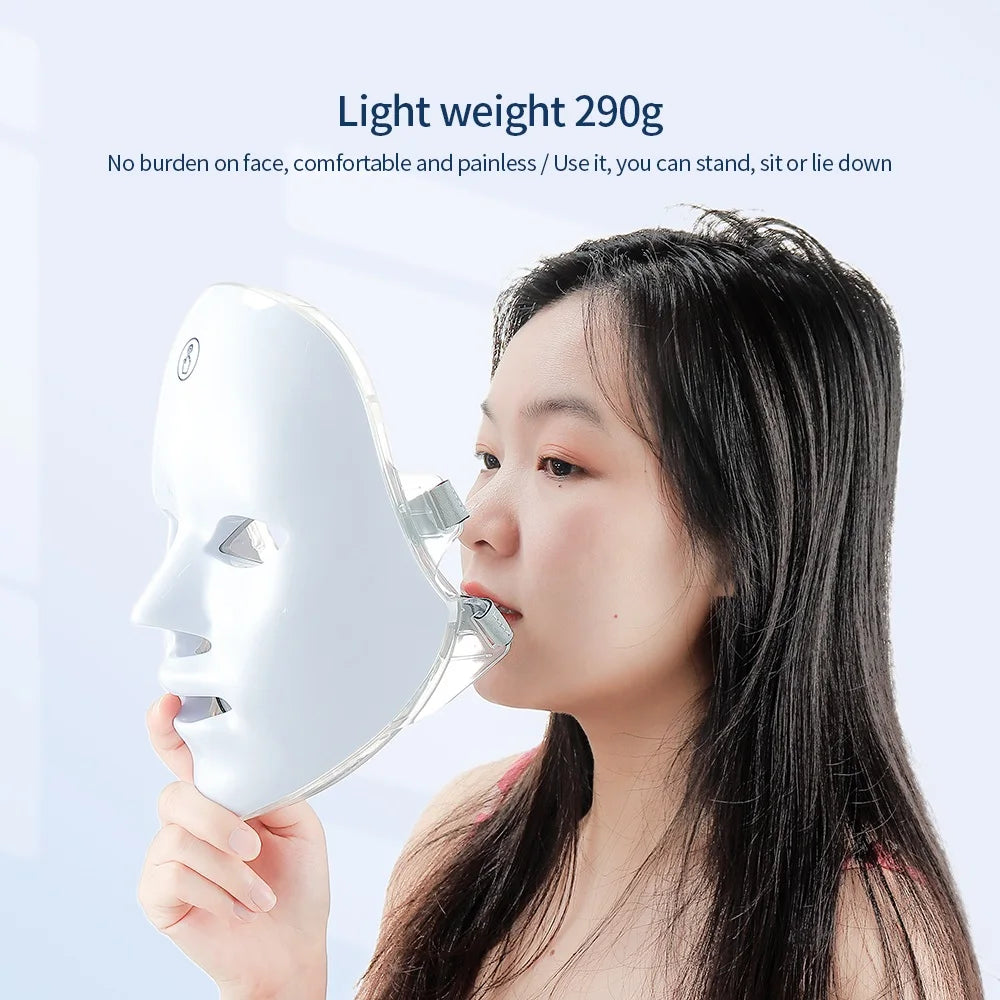 Glow Up LED Face Mask is a revolutionary at home skincare 